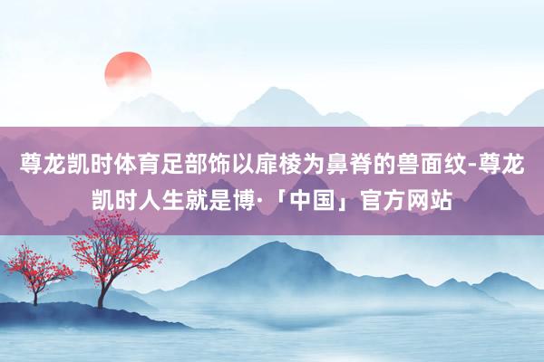 尊龙凯时体育足部饰以扉棱为鼻脊的兽面纹-尊龙凯时人生就是博·「中国」官方网站