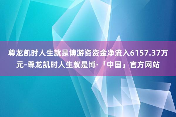 尊龙凯时人生就是博游资资金净流入6157.37万元-尊龙凯时人生就是博·「中国」官方网站